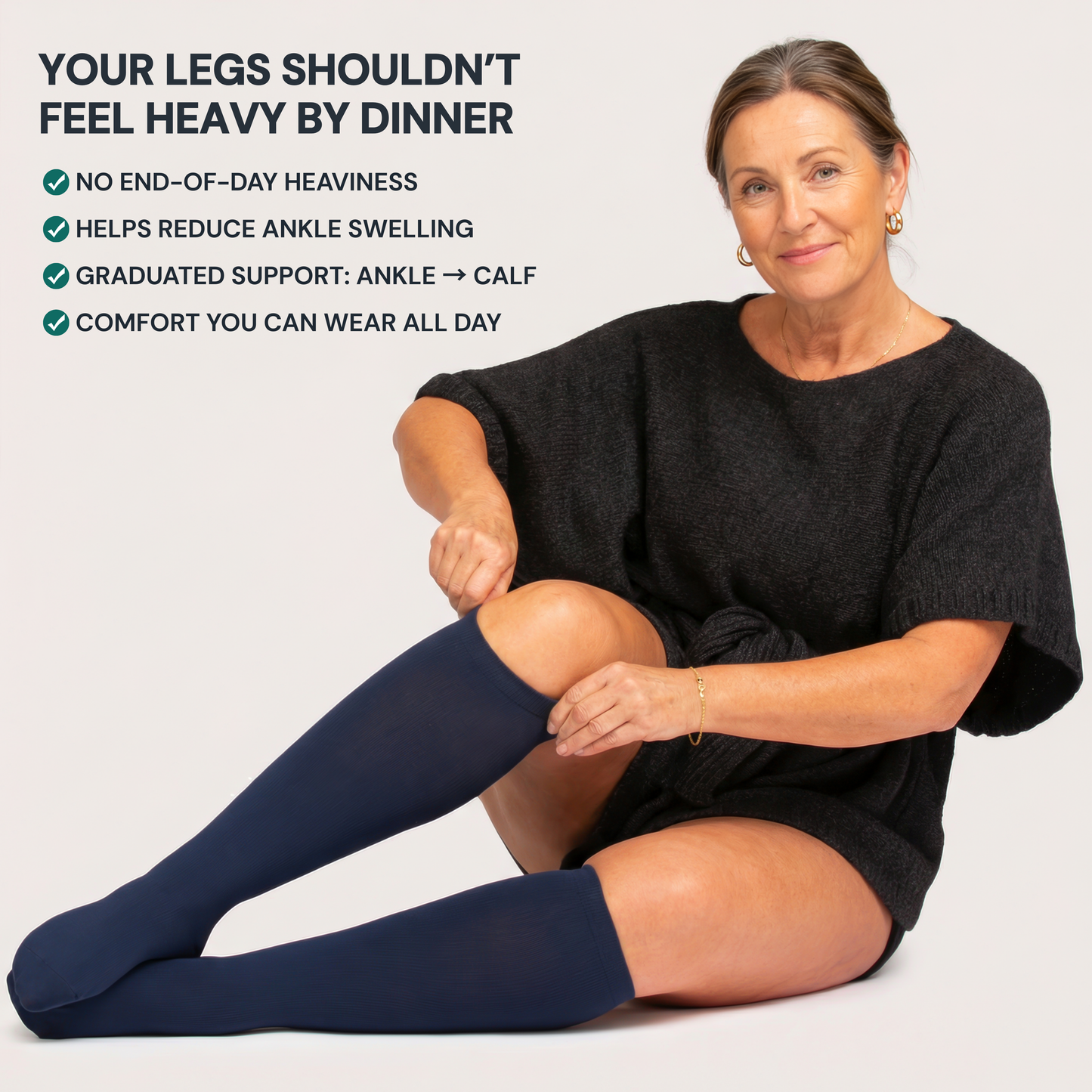 GentleFlow Daily Relief Compression Socks